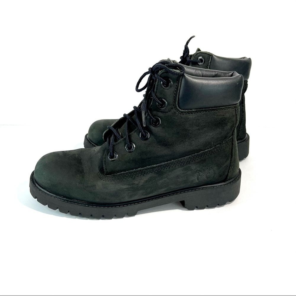 Timberland Boys Black Waterproof Boot 12907 Size 5